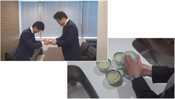 他社訪問と来客応対